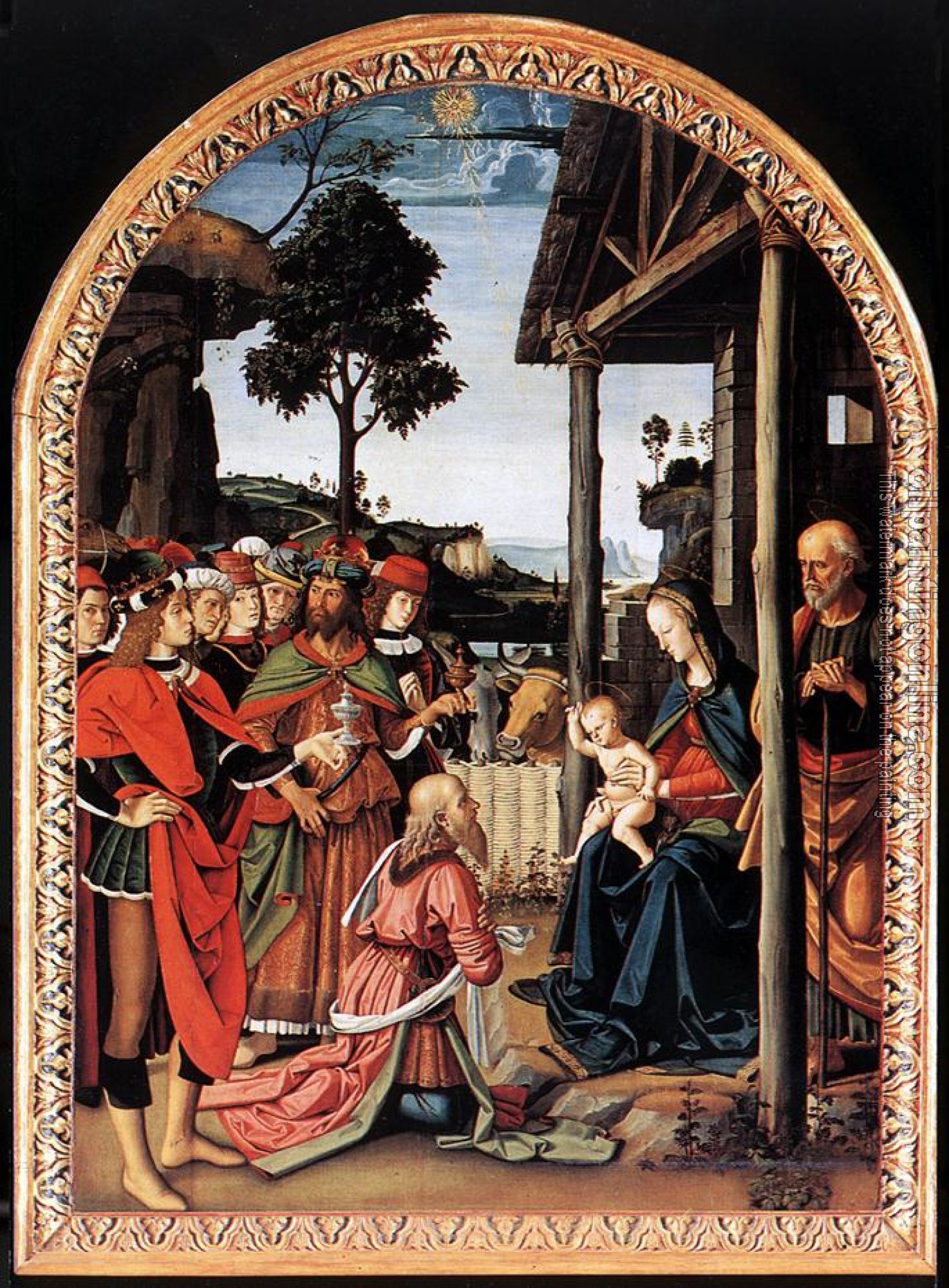 Perugino, Pietro - Epiphany